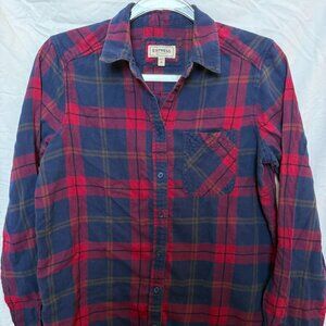 Women's Express Boyfriend Flannel - Size Small